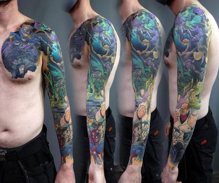 Tattoos - Marvel Sleeve - 143918